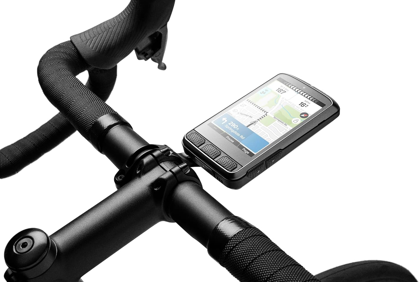 Wahoo Fitness ELEMNT ACE Cycling Computer, 3.8, Black Fahrradcomputer